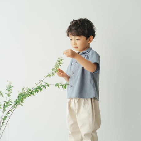 Florentine blouse / Washed denim