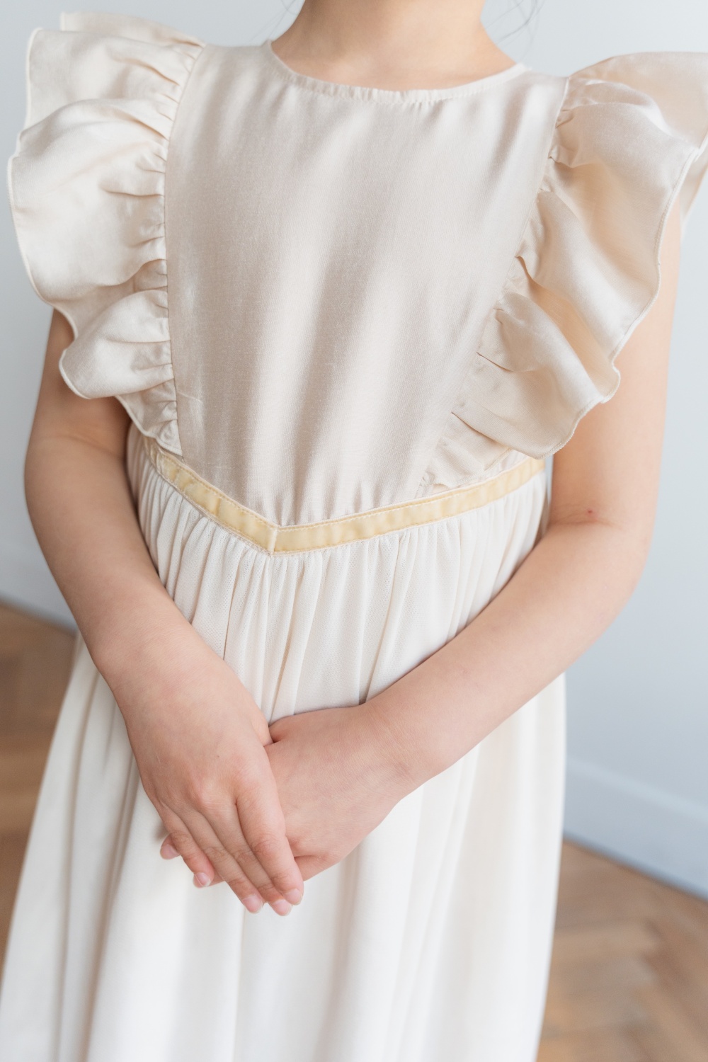 Ballerina dress / vanilla cream | june -little