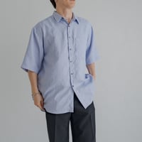 Mens Summer shirt / Powder blue