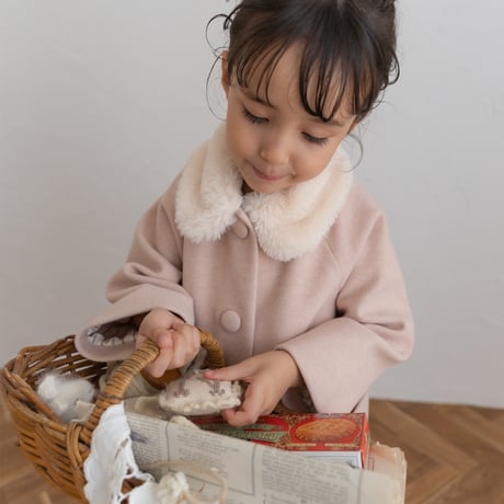 Winter coat / frost pink