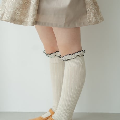 Dragee skirt / Gentle bloom-Ash
