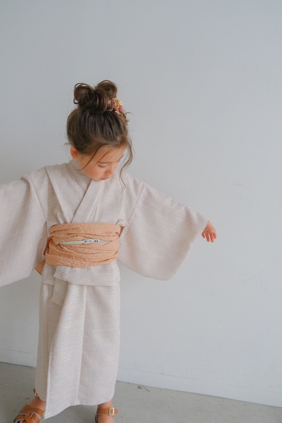 Yukata / apricot | june -little closet-