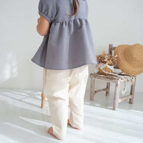 Sarrouel pants / Milk