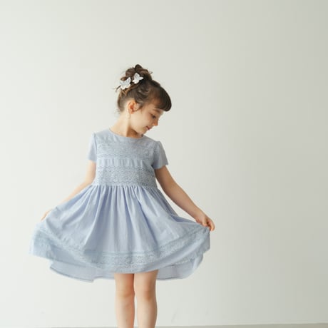 Kouglof dress / Antique blue