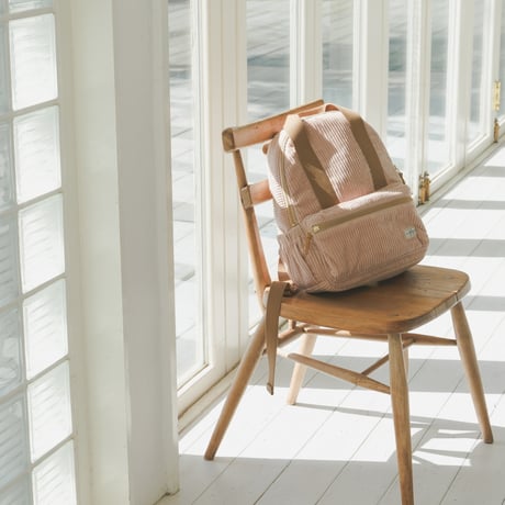 Back pack / mauve pink