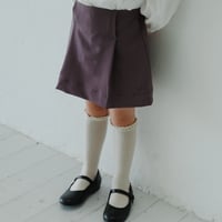 Traditional skirt / charcoal