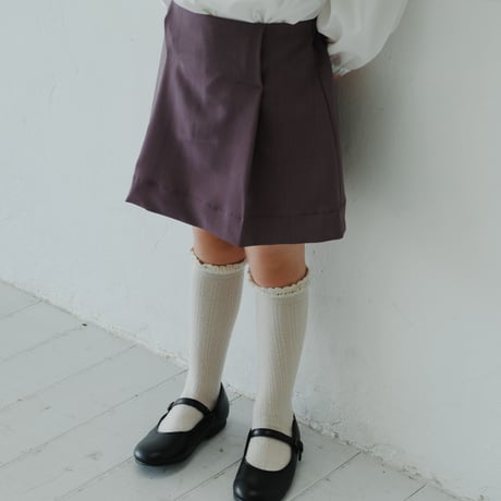 Traditional skirt / charcoal