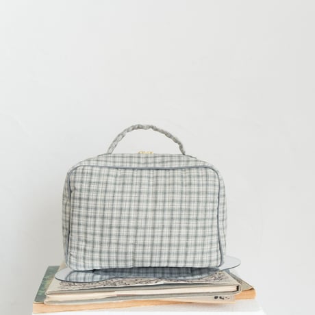 Vanity pouch (M) / check