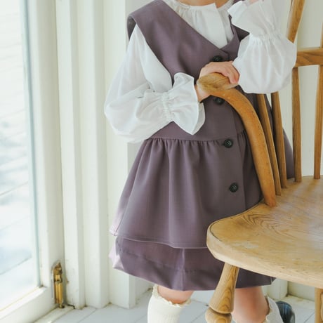 Traditional skirt / charcoal