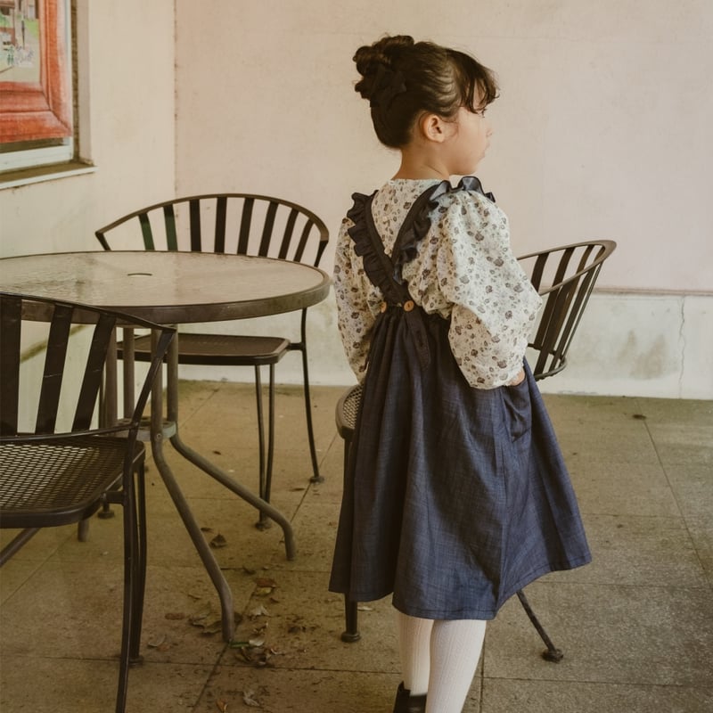 Apron dress / denim | june -little closet-