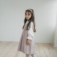 kids Wide jumper skirt / pink