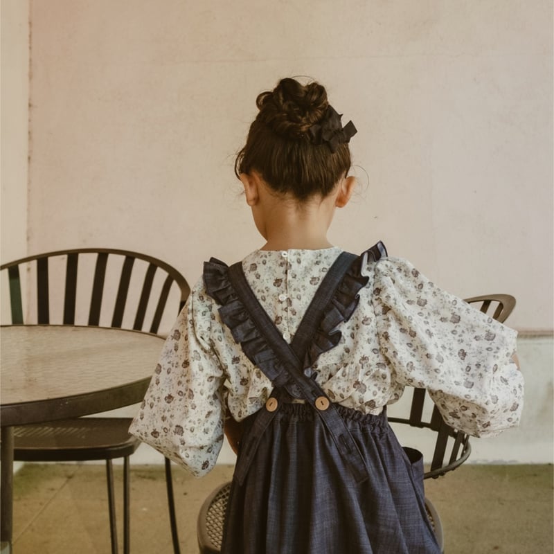 june little closet ワンピース120 Nina / light grey | june -little closet-