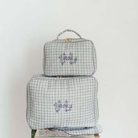 Vanity pouch (S) / check
