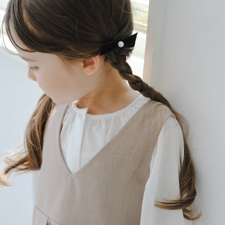 kids Wide jumper skirt / beige