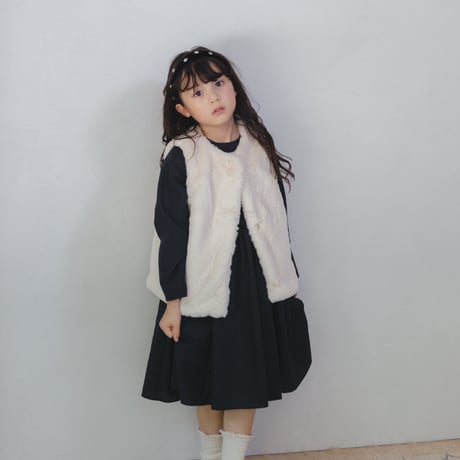 kids Classical dress / navy
