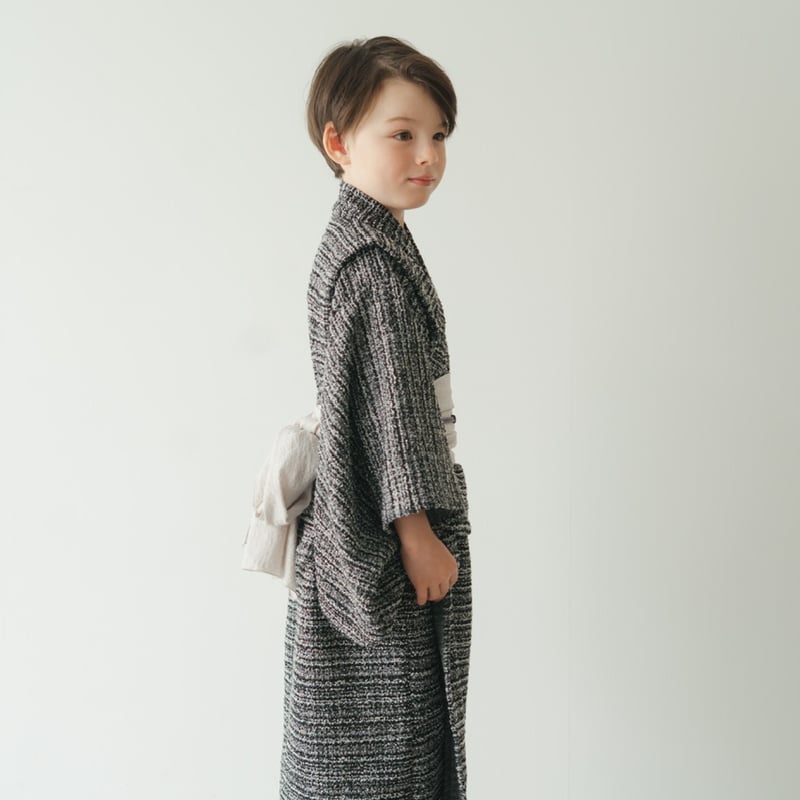 Yukata / Summer tweed - Black | june -little cl