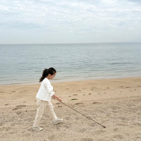 Sarrouel pants / Milk