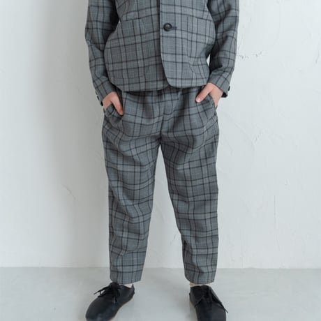 Tailored jacket / grey check