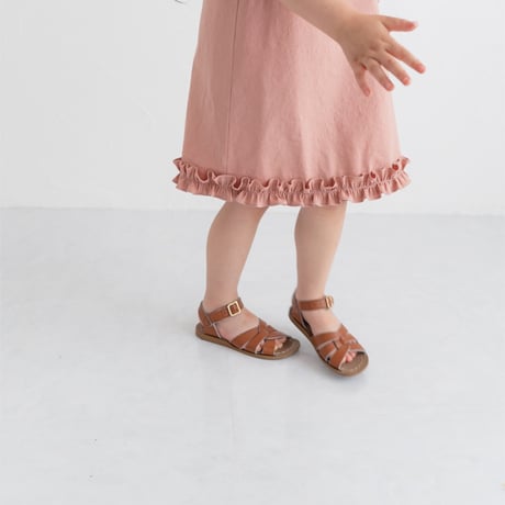 Cloudy dress / coral