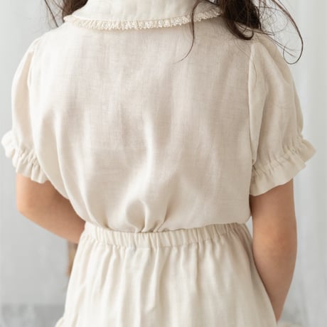 Coco lace blouse / ivory