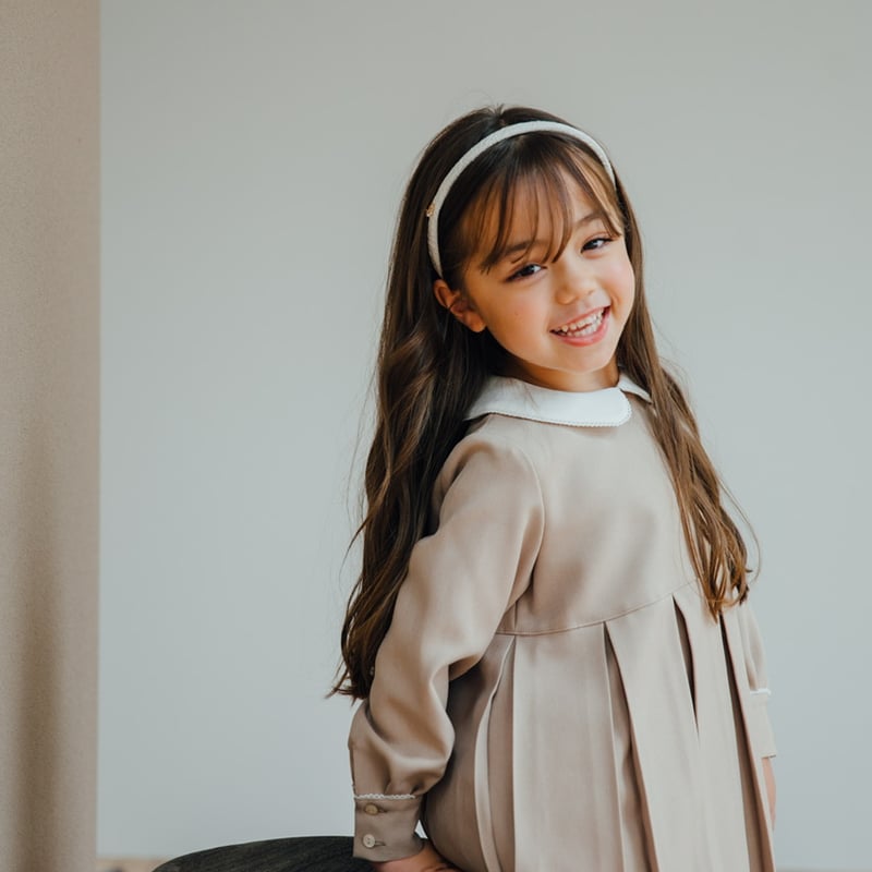 美品　june little closet セレモニーワンピース Meria / mauve pink | june -little closet-