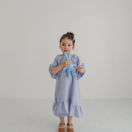 kids Summer dress / Powder blue