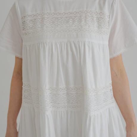 ladies Kouglof dress / White