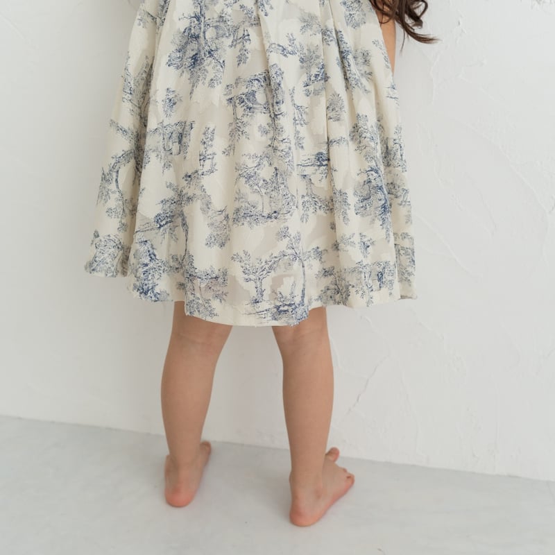 Lala dress / toile de jouy - vanilla | june -li