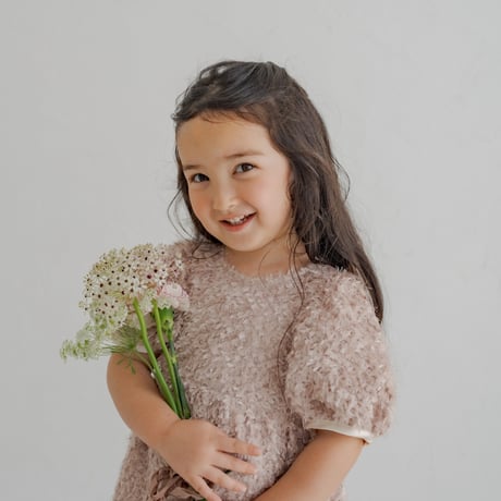 Anniversary dress / Rose beige