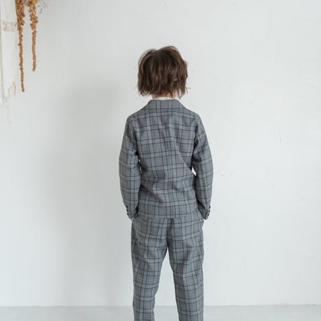 Tailored jacket / grey check