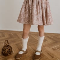 kids Gather skirt / dusty pink flower