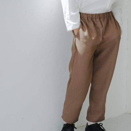 Long pants / milk cocoa