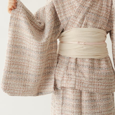Yukata / Summer tweed - Pink