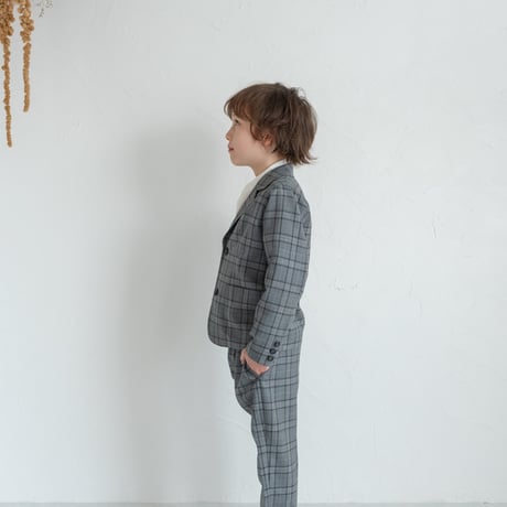 Tailored jacket / grey check