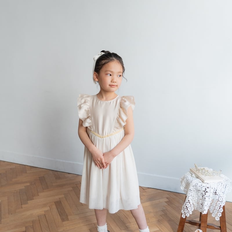 Ballerina dress / vanilla cream | june -little