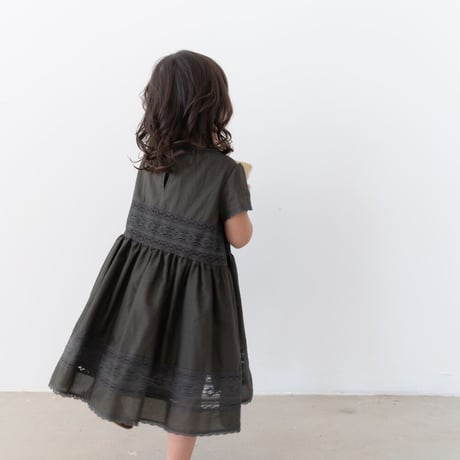 kids Kouglof dress / charcoal