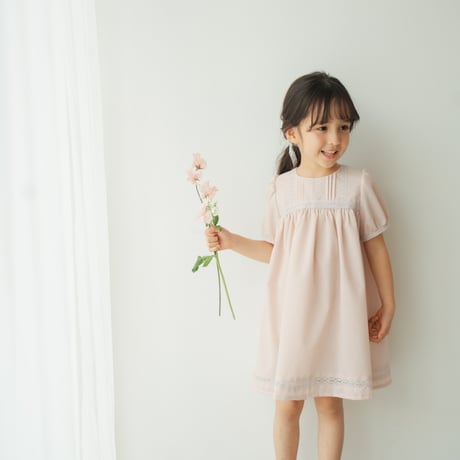 Papillotte dress / Blush pink