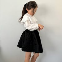 kids Gather skirt / black