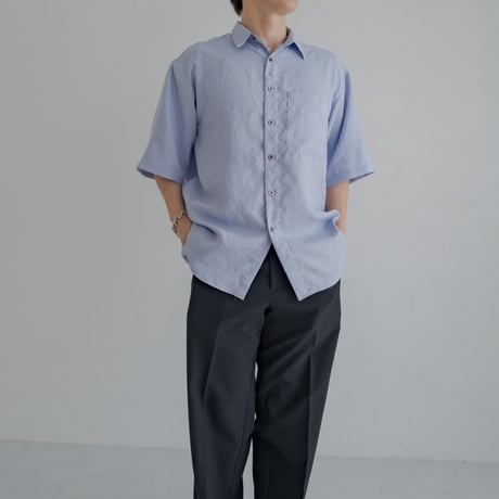 Mens Summer shirt / Powder blue