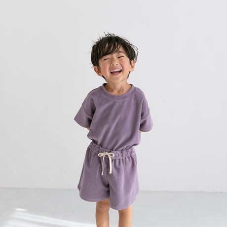 Pile tee / grape
