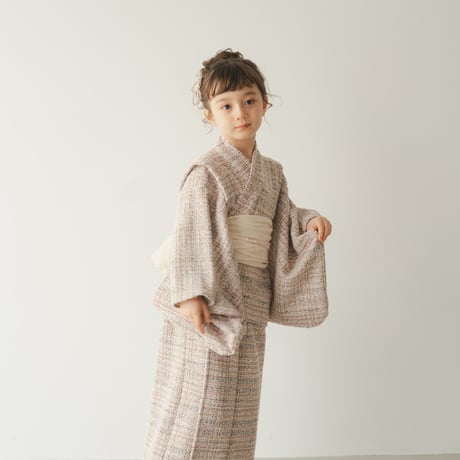 Yukata / Summer tweed - Pink