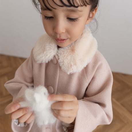 Winter coat / frost pink