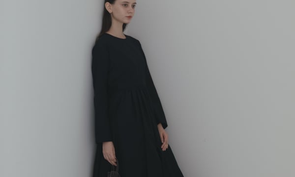 june little closet 130 ワンピース Petal / milk beige | june -little closet-