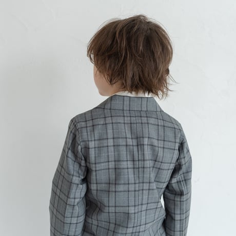 Tailored jacket / grey check