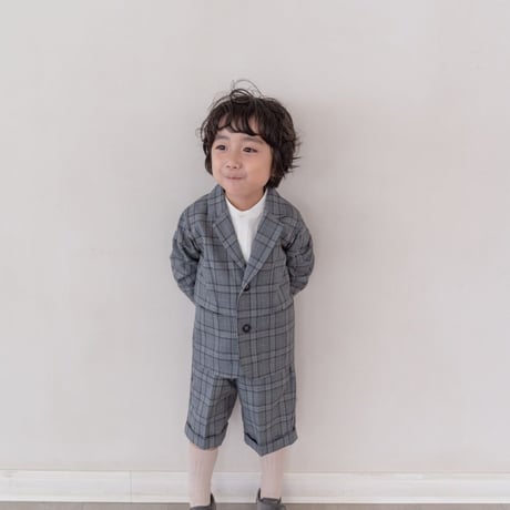 Short pants / grey check