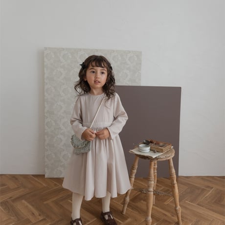 kids Classical dress / beige