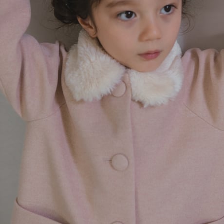 Winter coat / frost pink