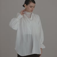 ladies Candy sleeve blouse / white