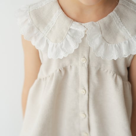 Amandine blouse / Linen beige