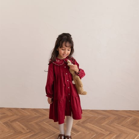 Marie dress / christmas red